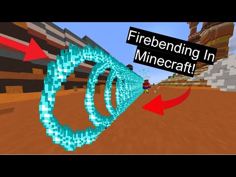 BigSaacs - Avatar The Last Airbender In Minecraft - Firebending Combos