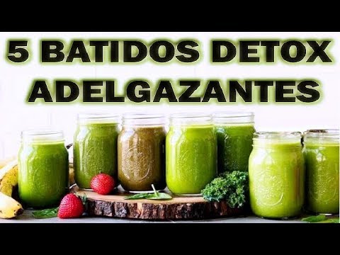 Los mejores batidos para perder mucho pero y grasa, reducir abdomen y depurar el cuerpo