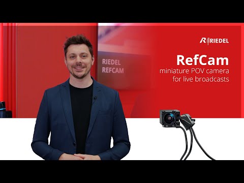 RefCam - miniature POV camera for live broadcasts