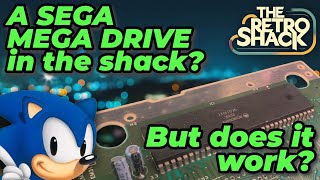 A SEGA Mega Drive in the shack?  Well, it's 35 years old so I guess that counts - but does it work?