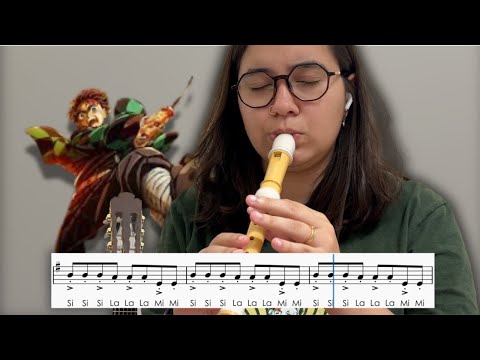Castelo Infinito - (Demon Slayer) - Flauta Doce com notas