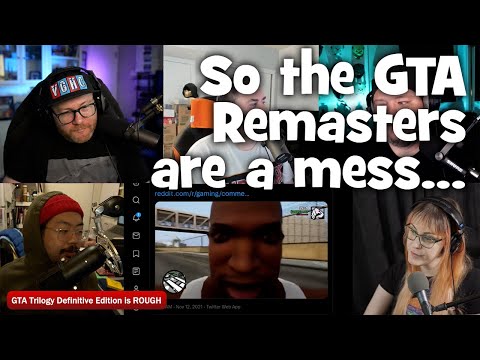 The Definitive Edition GTA Remasters are a mess