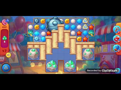 fishdom gameplay / level 6347 / It is like the ads? / thank you 피쉬돔 / 모바일 게임 / 중독성 있는 게임