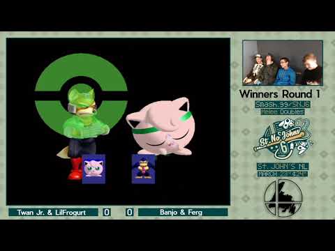 [SNJ6] Twan Jr/LilFrogurt vs Banjo/Ferg - Winners Quarters