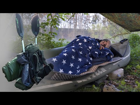 24H Spontan in den nächsten Fluss - Overnighter mit Kanu