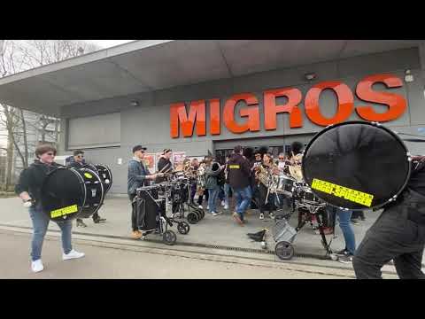 Nuggi Spugger Basel Marschprob 09.02.2020