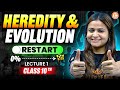 Heredity And Evolution SSC Class 10 Lecture 1 Maharashtra Board Class 10 Biology Krushi Mam
