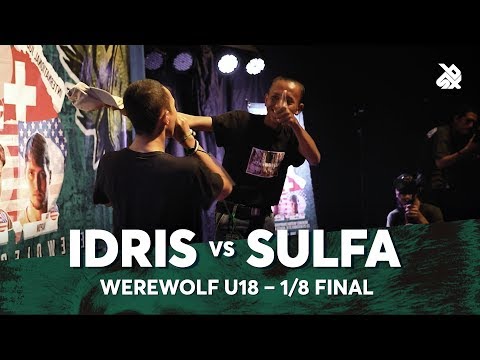 IDRIS vs SULFA | Werewolf Under 18 Beatbox Championship 2018 | 1/8 Final