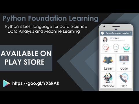 Python Foundation Learning : P Video