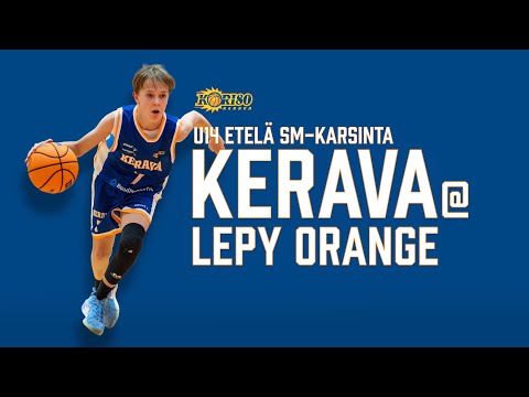 2025 11 08 Lepy Orange vs Keravan Kori 80 U14 1D Eteläinen alue