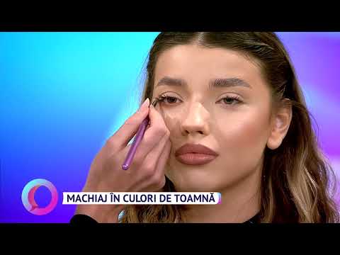 Machiaj în culori de toamnă