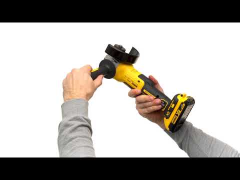Аккумуляторная болгарка (УШМ) DEWALT DCG405FN (с плоским редуктором)