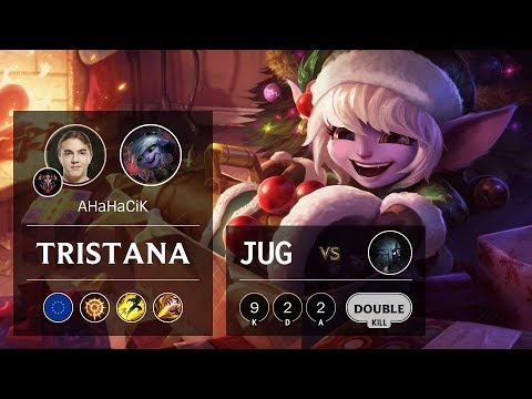 Tristana Jungle vs Kindred - EUW Grandmaster Patch 9.16