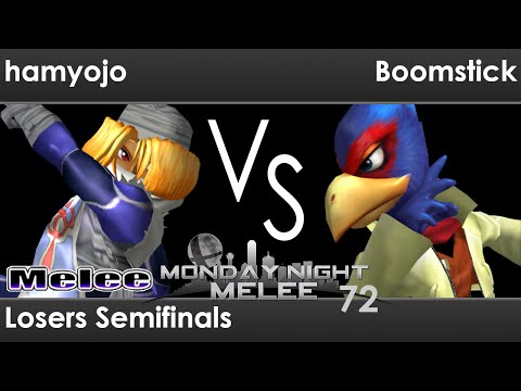 MNM 72 - FX | hamyojo (Sheik) vs Boomstick (Falco) Losers Semifinals - Melee