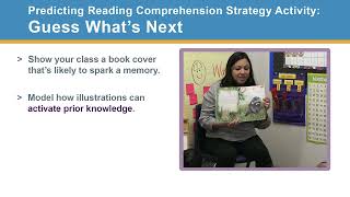 Reading Comprehension Strategy: Activating Prior Knowledge/Predicting (REL West)