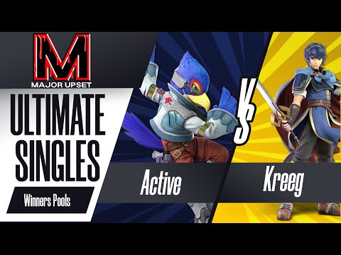 Active (Falco) vs Kreeg (Marth) - Ultimate Singles Winners Pools - MAJOR UPSET
