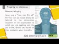 Interview Skills-03-Preparation for an Interview
