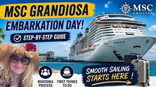 MSC Grandiosa Embarkation Day at Port Canaveral | Boarding, Parking & First-Time Tips