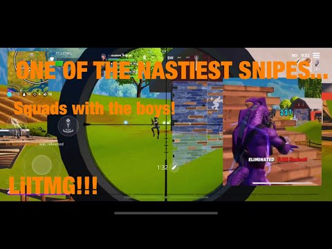 I hit one of my nastiest snipes...( Squads with the boys)