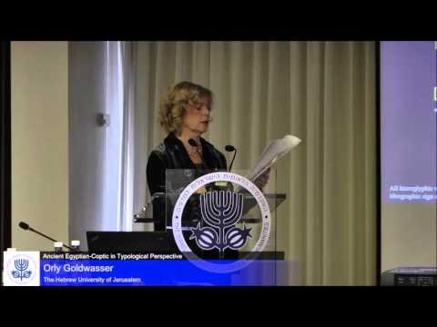 The Significance of Typologists' Bird's-Eye View of Egyptian-Coptic | Orly Goldwasser