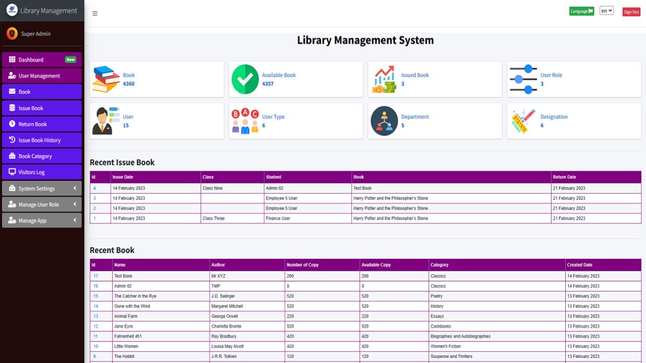 Library Management System  ASP NET Core  MSSQL  Code First || Source Code