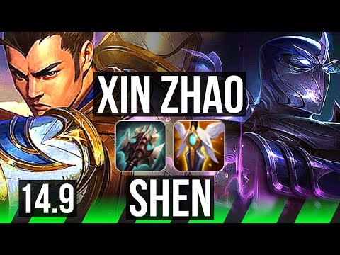 XIN ZHAO vs SHEN (JGL) | 69% winrate, 15/4/17, Legendary | EUW Master | 14.9