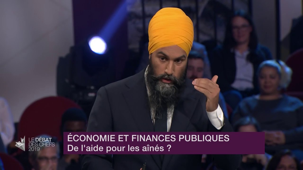 Jagmeet Singh répond à la question d'un citoyen sur les mesures pour aider les aînés