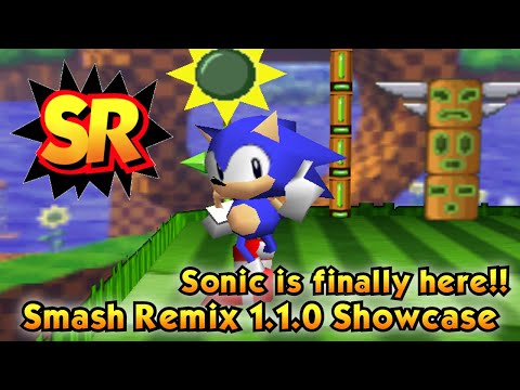 Smash Remix 1.1.0 Sonic Gameplay