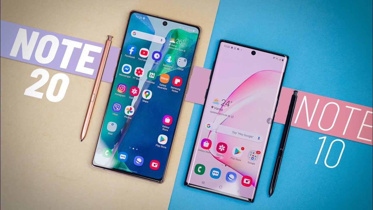 Samsung Galaxy Note 20 vs Note 10: the better "cheap" Note?