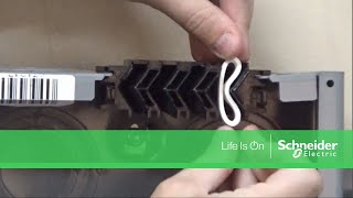 Installing Qwik-Grip Fillers into Vacant Qwiklet Tabs