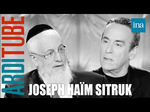 AVC, Israël, judaïsme : le Grand-Rabbin de France se livre chez Thierry Ardisson | INA Arditube