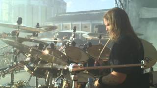 Pearl Artist Fredrik Andersson/Amon Amarth Drum Cam Tuska 2011 - Guardians Of Asgaard