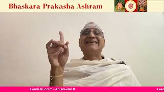 Learn Rudram   Anuvaka 11