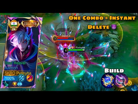 One Combo = Instant Delete 😈 | Aamon Gameplay