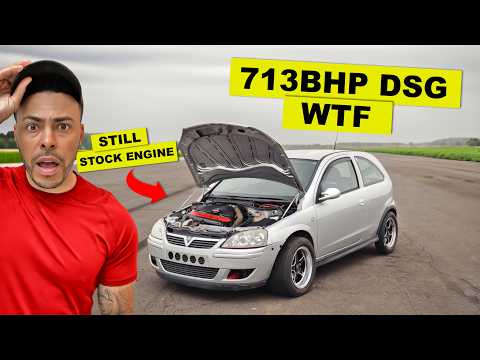 713BHP CORSA ON A STOCK ENGINE! - WILL IT SURVIVE?!