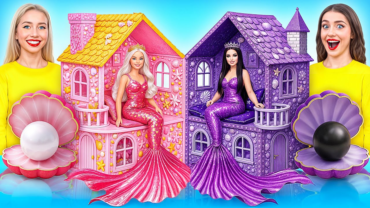 ワンカラーハウスチャレンジ | バービー vs ブラッツ マーメイド Super Hyper DO