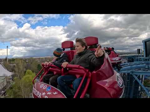 Euro-Mir 4K 60fps front-seat on-ride POV Europa Park (2024)