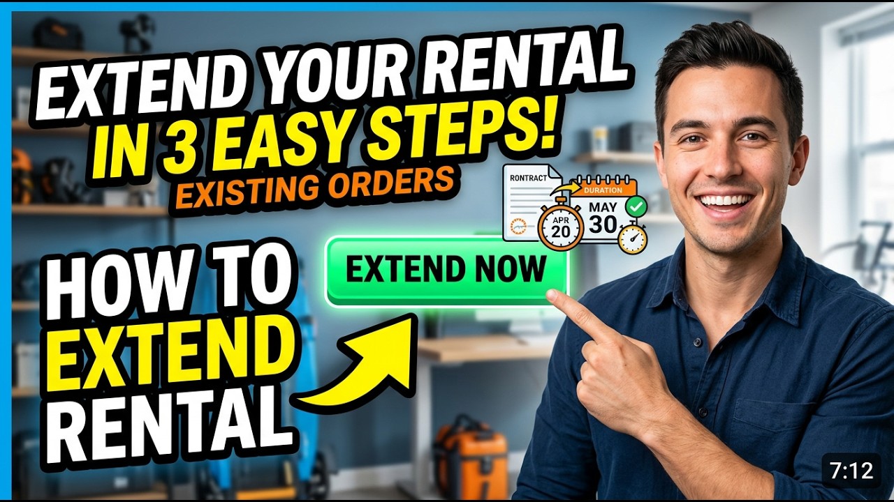 Extend Rental Period