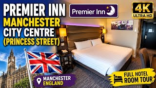 Premier Inn Manchester City Centre (Princess Street) 🇬🇧 | 4K Hotel Room Tour