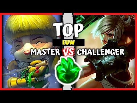 Master Teemo Top vs Challenger Riven One Trick - EUW Rank Pre S11