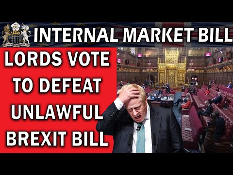 Lords Vote to Oppose Law Breaking Brexit Bill