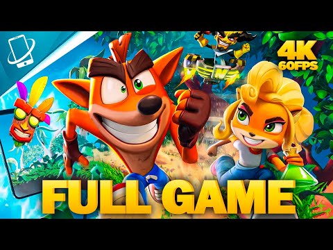 Crash Bandicoot: On the Run! - FULL GAME + DLC's Gameplay Walkthrough | 4K 60FPS