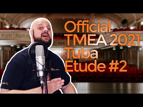TMEA 2021-2022 All-State Tuba Etude #2 | Blazevitch #38