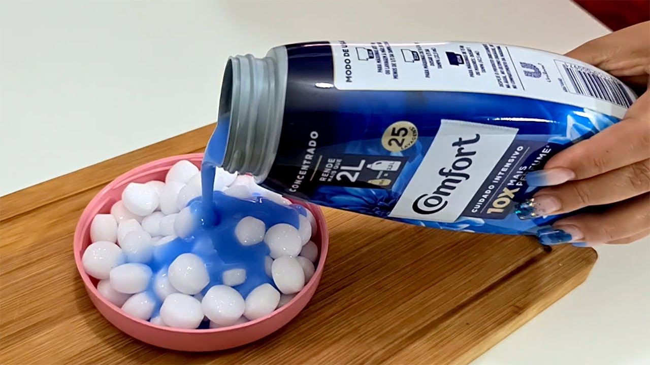 Misturei Naftalina no amaciante o segredo da minha vó 😮