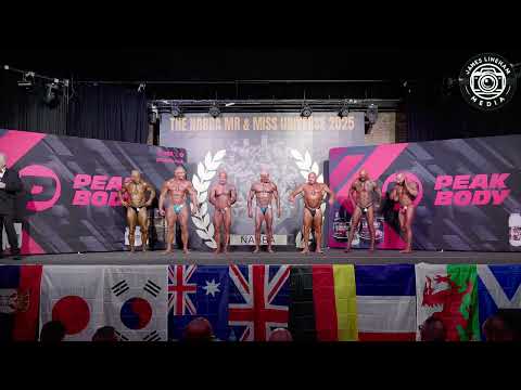 🏆 OVER 60s DOMINATE | 2025 NABBA Universe Bodybuilding Results