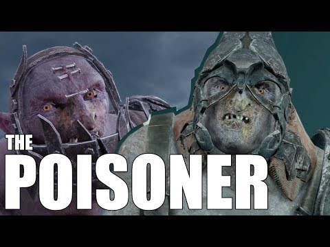 Middle Earth Shadow of War : Cool Orc Encounters & Quotes #75 THE POISONER Uruk Who CHEATED DEATH