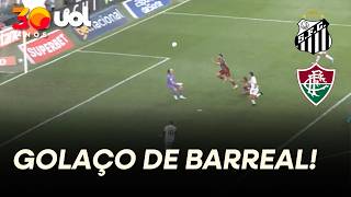 GOLAÇO DO SANTOS! BARREAL ENCOBRE FÁBIO E COLOCA O PEIXE NA FRENTE DE NOVO CONTRA O FLUMINENSE