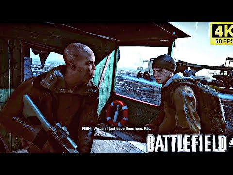 Shanghai Lockdown | Battlefield 4 Mission 2 : Walkthrough gameplay | 60FPS 4k Graphic