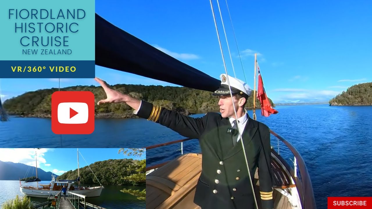 Experience a panoramic virtual tour with Lake Te Anau Cruise.