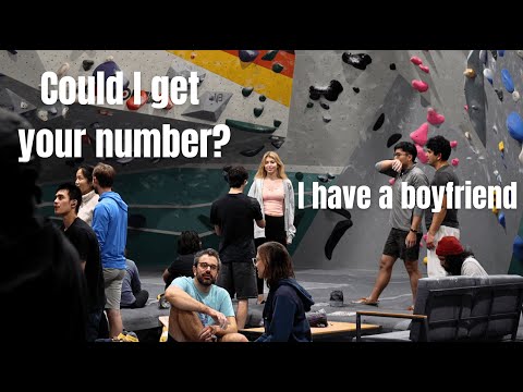 Cold Approaching in the Climbing Gym